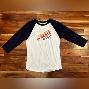 Tori Amos I Believe in Peace Raglan T-Shirt